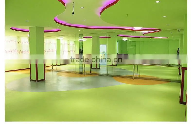 Plastic Type and UV coating Surface Treatment PVC Sponge Flooring
