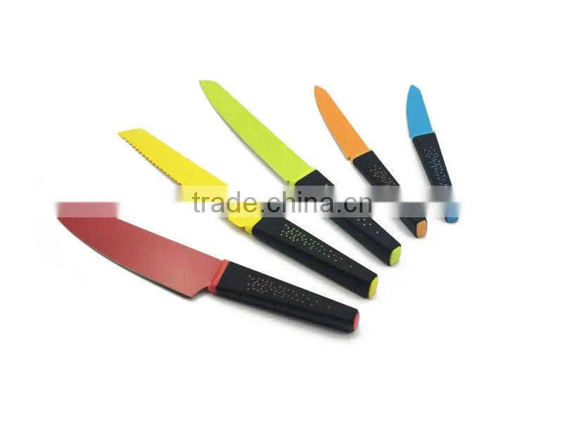 5pcs Modern High Quality Sharp Kitchen Knife Set