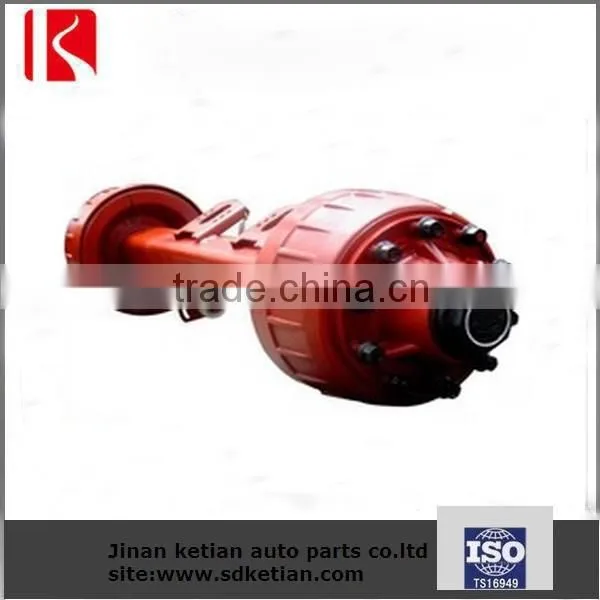 Hot selling high quality semi trailer axle with square beam