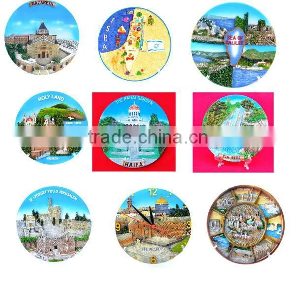 resin handmade Russia landscape souvenir decorative plate