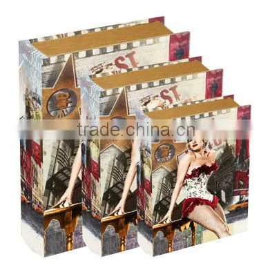 2016 New Design Wooden Book Box