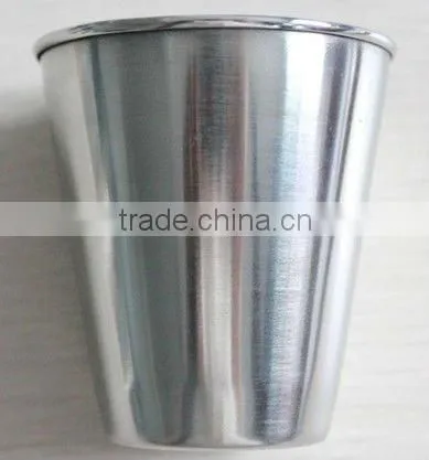 2oz stainless steel and plastic skull shot glass