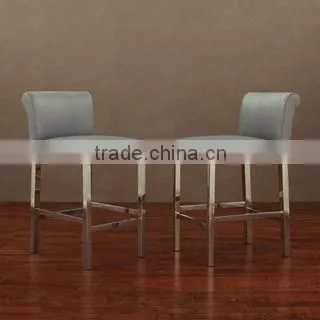 Modern PU leather library chair