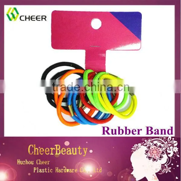 small colored rubber band