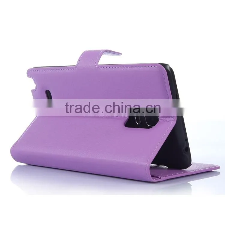 High Quality Leather Holster Card Wallet Folio Stand Flip Case Cover for Samsung GALAXY Note Edge N915