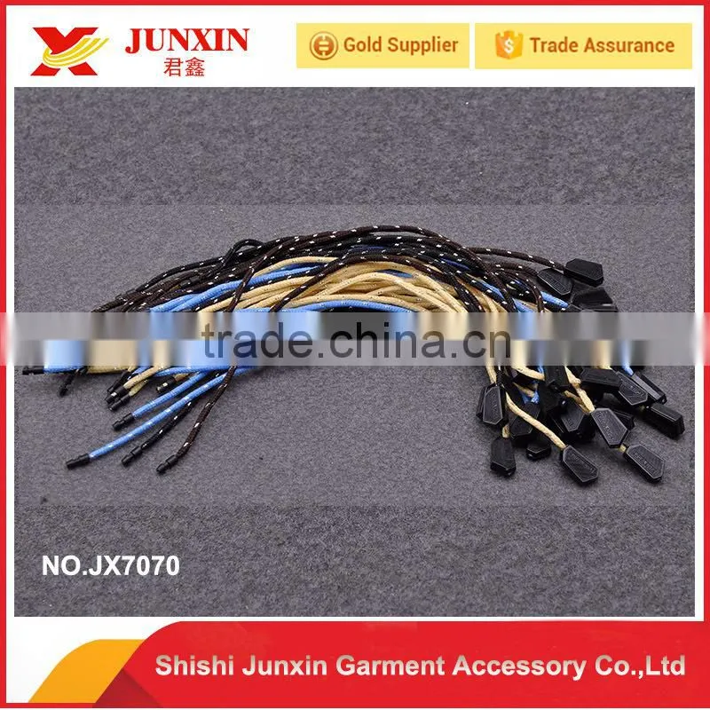 OEM Hang tag string for garments /string for hang tag/string lock