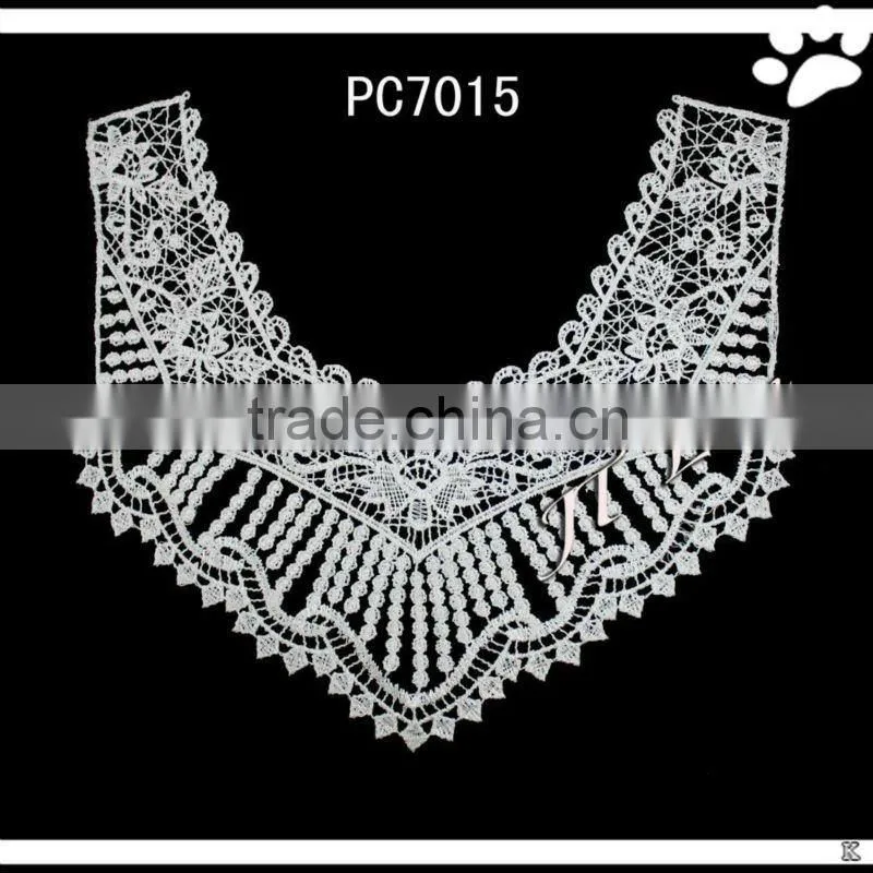 polyester neck lace for dress(PC7020)