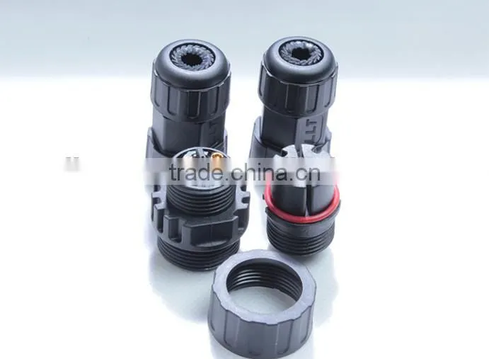 2 pole high voltage electrical connectors