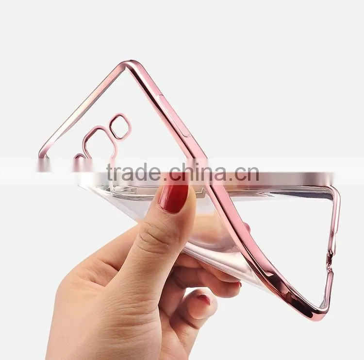 Cellphone Case for Samsung Galaxy S5 Electroplate TPU Back Cover Case