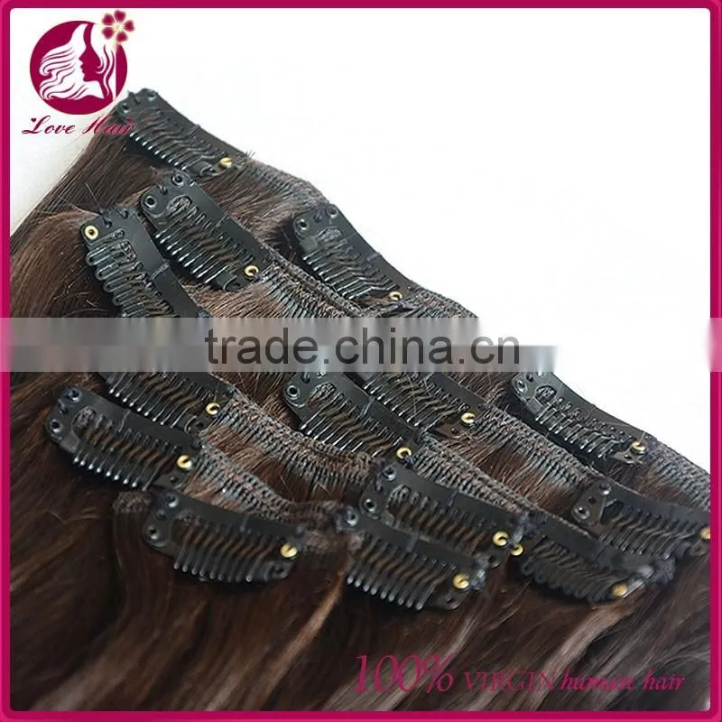 Alibaba express virgin clip in hair extension 100% virgin brazilian human hair unprocessed wholesale hair wig