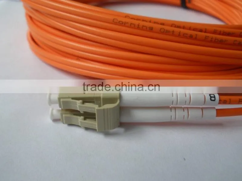 High Quality OM1/OM2 Multimode Duplex LC/UPC-LC/UPC Fiber Patch cord,lc 50/125 Patch cord fiber optic
