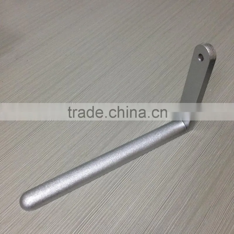 New design Aluminum decorative angle brackets office desk hardware parts