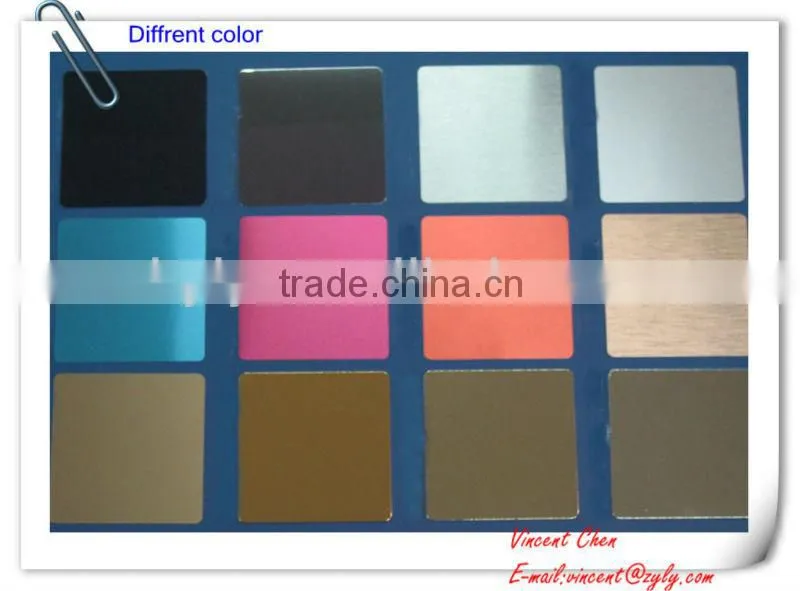 various color coated aluminium sheet 0.3mm-4.0mm thickness in a low price per kg