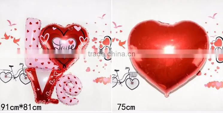 Heart-shaped Helium Balloons for Wedding Party