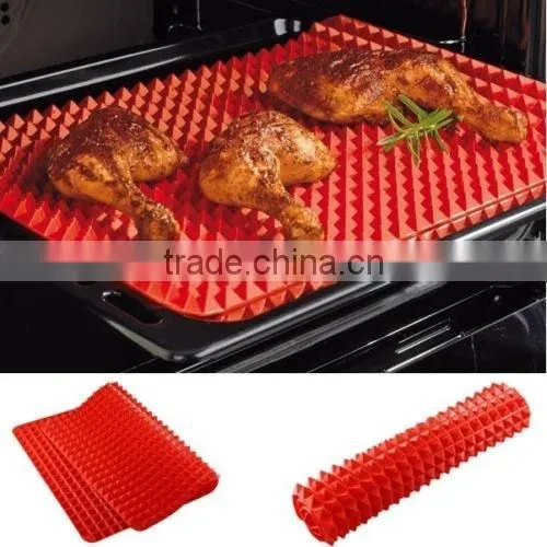Silicone Baking Mat of Pyramids shape pyramid cooking mats