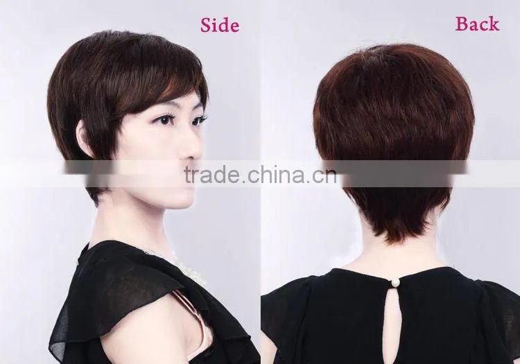 Larger Stock 5A Grade Cuticle Aligned Remy Human Hair Wig