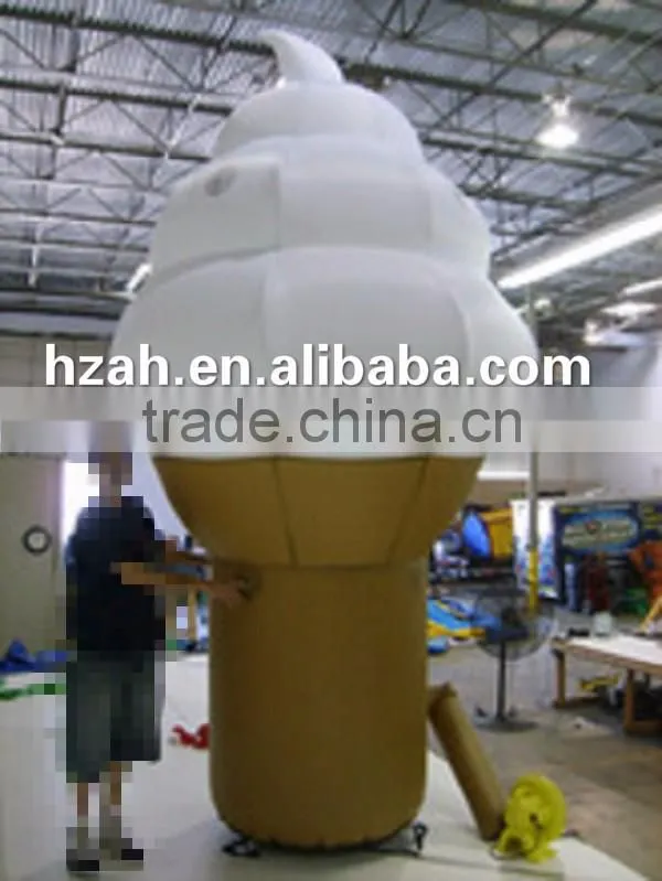 Giant Advertising Inflatable Ice Cream Cone Balloon