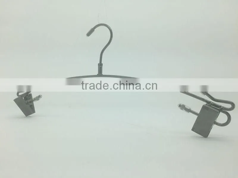 High quality factory price swimmwear hanger, hanger for swimming wear for women and men, swimm wear clip hanger for underwear