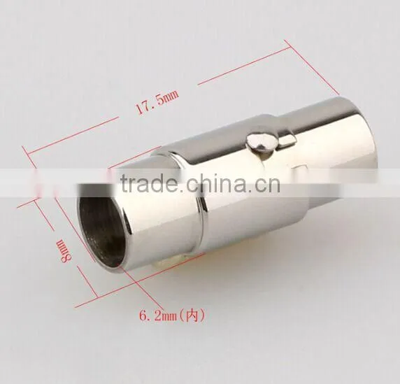 metal clasp for leather bracelets