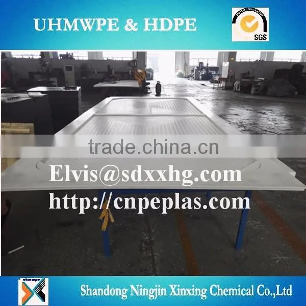 polyethylene engineering parts/colored plastic parts/UHMWPE chain guide rail parts