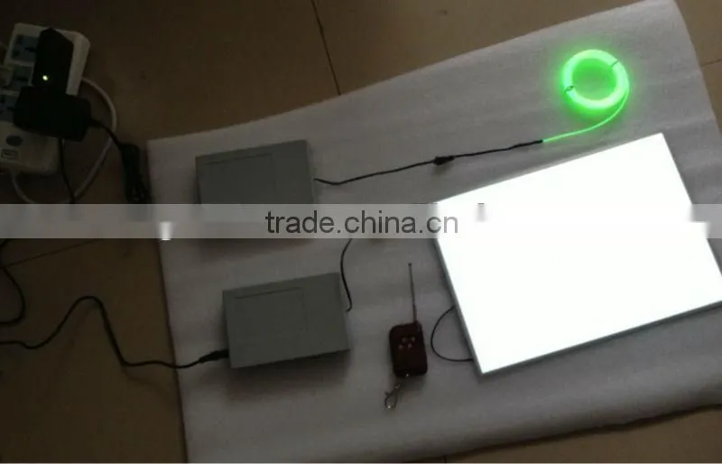 EL panel/EL backlight panel with remote controller, with 4 functions