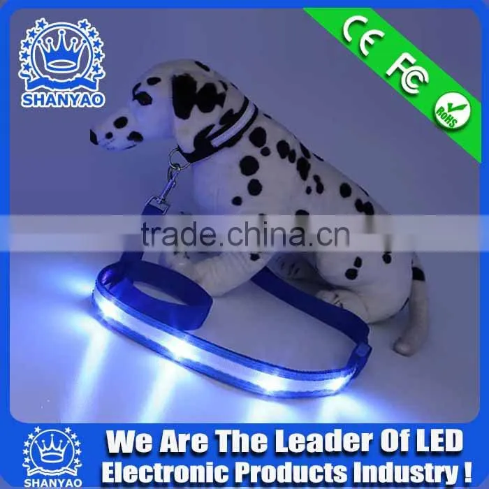 2016 Salable Factory LED Pet Leash