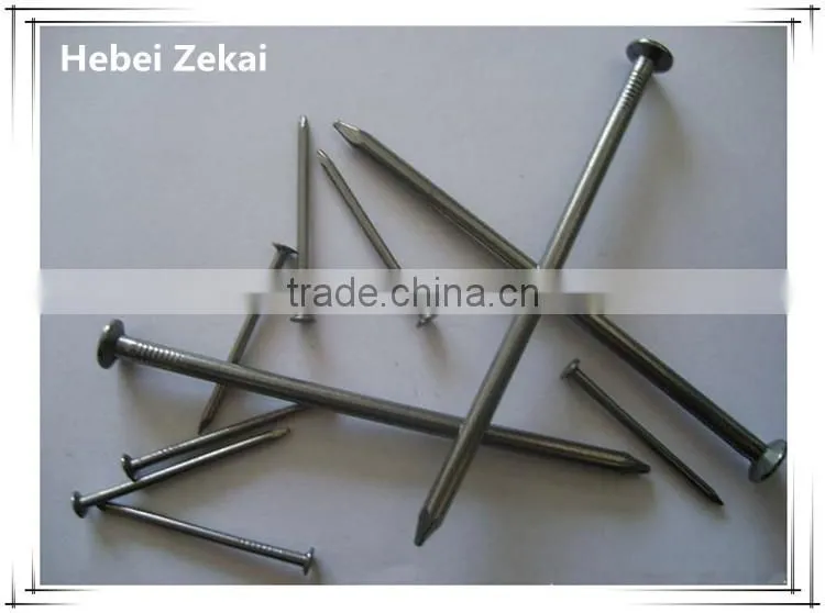 2.5" polished common nails for hardened nails