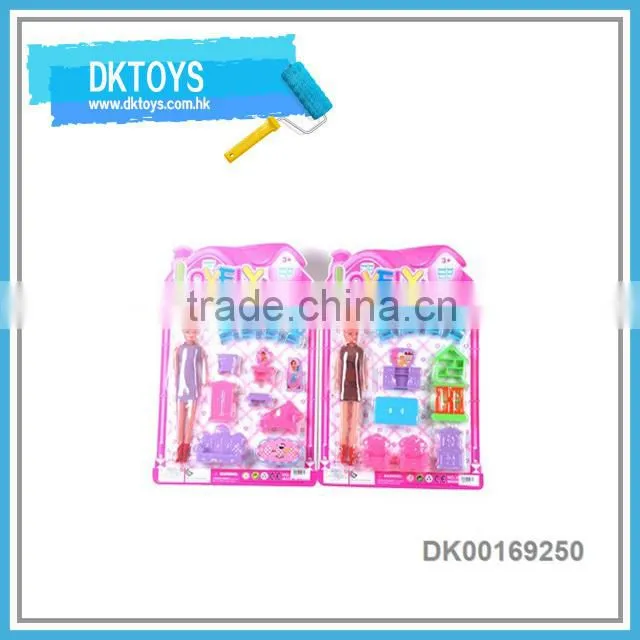 Mini Size Non-toxic Safe Plastic House Furniture Toy