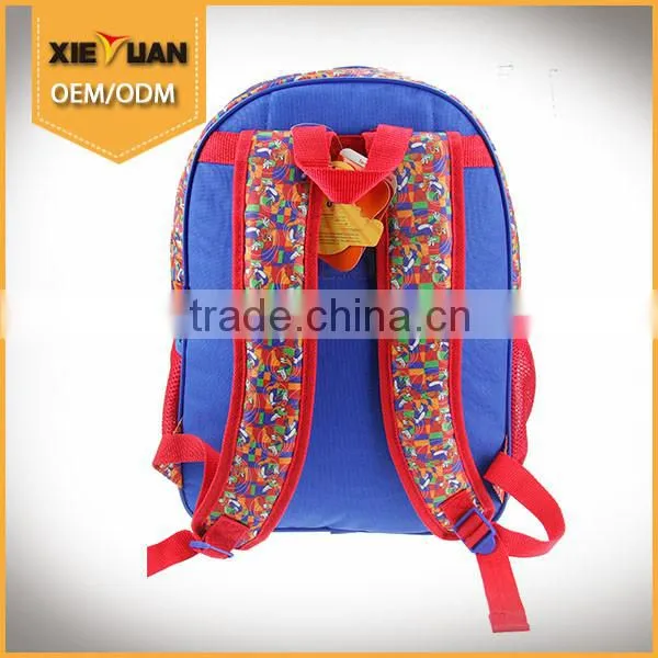 Alibaba China Custom Children School Backpack 2016