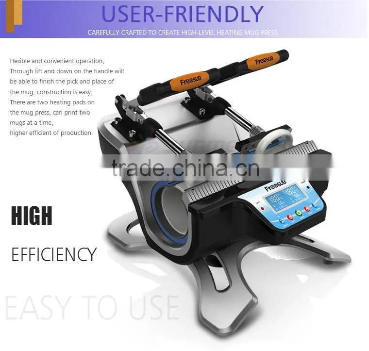 Sunmeta supply cheap mug heat press machine double-station mug machine ST-210