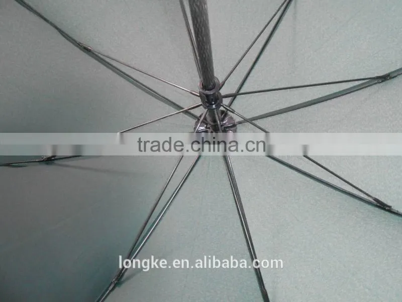 solid color soft touching foam eva handle golf umbrella fiberglass shaft