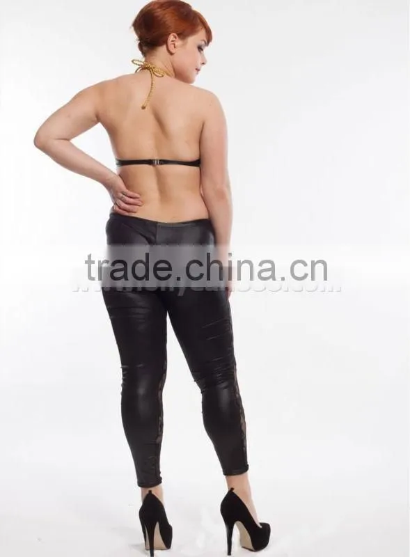Top quality hot sale womenn sexy lace leggings plus size