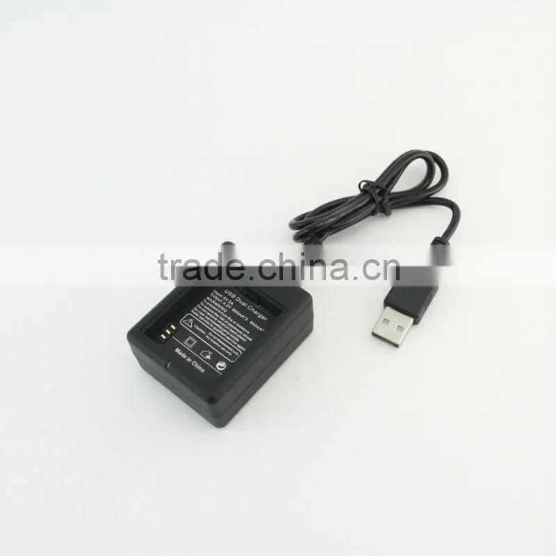 in stock Xiaomi yi battery charger ,dual charger,xiaomi yi sport camera charger