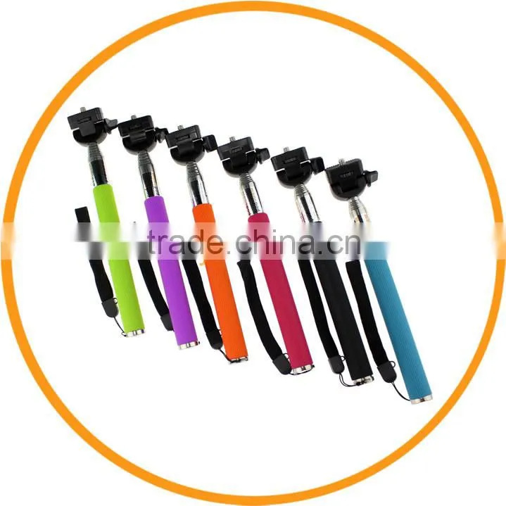 Mobile Phone Extendable Detachable Selfie Stick monopod for iPhone 6 5S from dailyetech