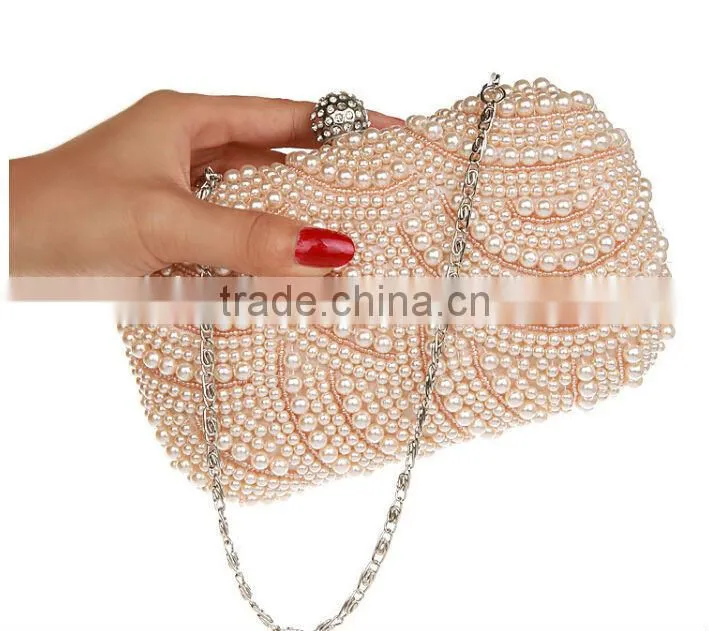 High Quality ladies evening party bag beaded womens evening bags