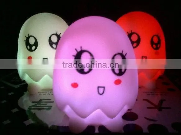 LED night light, colorful apple night light