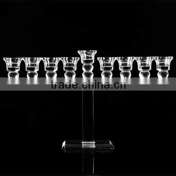 Fashion crystal candle holder, crystal candlestick for home decoration