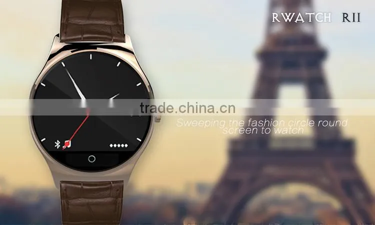 Waterproof IP65 IPS touch screen bluetooth version 4.0 heart rate test watch