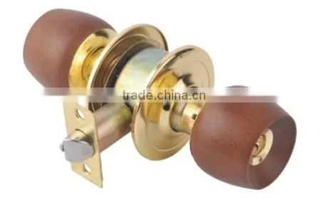 5831 Wooden Knob Full Functional Furniture Security Door Lock