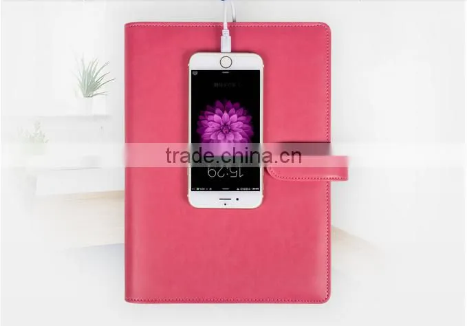 2017 notebook with power bank notebook with usb