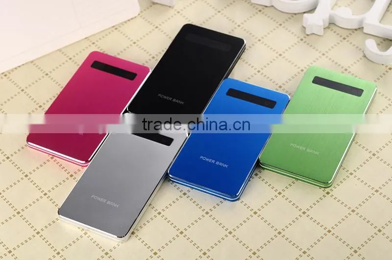 china innovation products OEM colorful ultra thin lcd display Smartphone universal portable 4000mah power bank