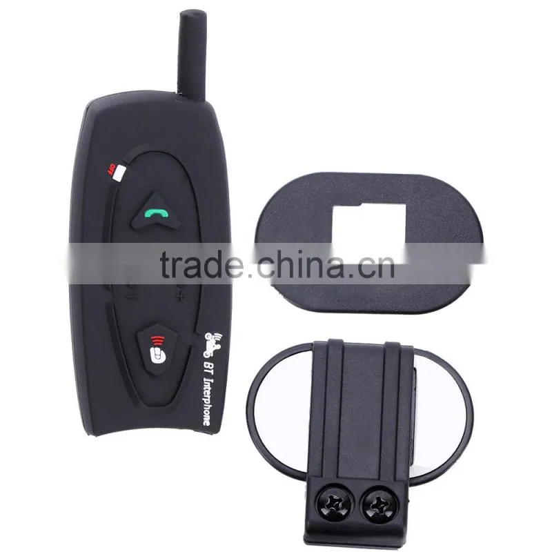 2 pcs V2-500 Motorcycle Moto Bluetooth Helmet Headset Intercom Intercomunicador de motos Headphone for 2 Riders