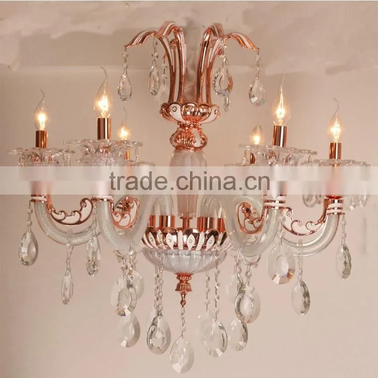 Glass Plate Bedroom Decorative Fancy Light