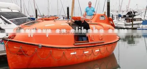 16 persons totally enclosed lifeboat/ Free fall life boat launching device