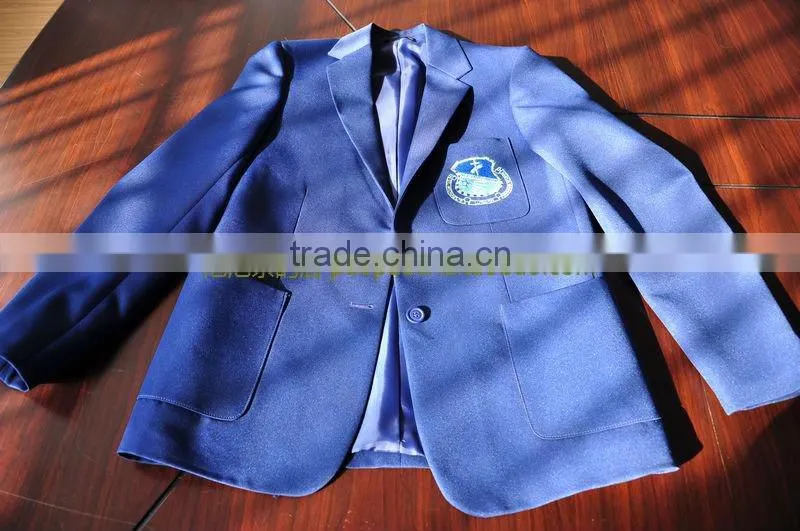 Tailored hand made secondery school blazer uniform (OEM)