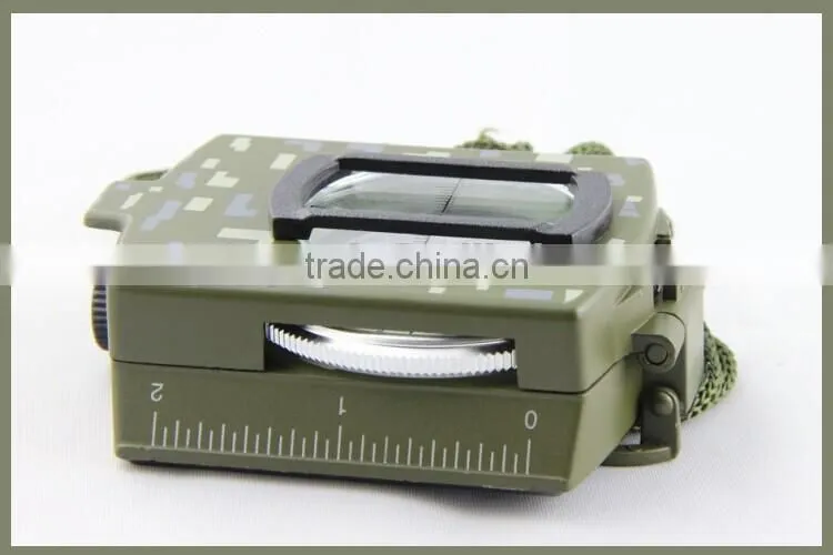 High strength engineering metal body rugged and capable compass