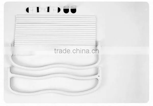 2015 hot sale iron space saving 21 pair shoe rack