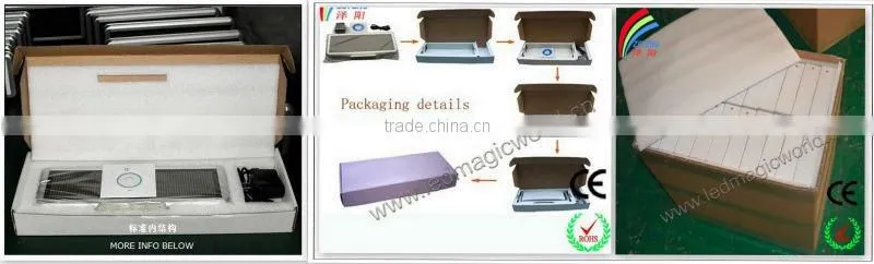 2014 new double side mini led clock display