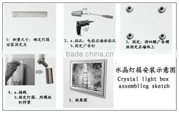 New hot innovative acrylic led message board made in China