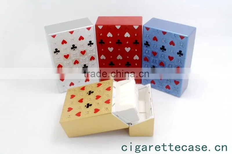 2015 New design plastic cigarette case box holder pocket cigarette case